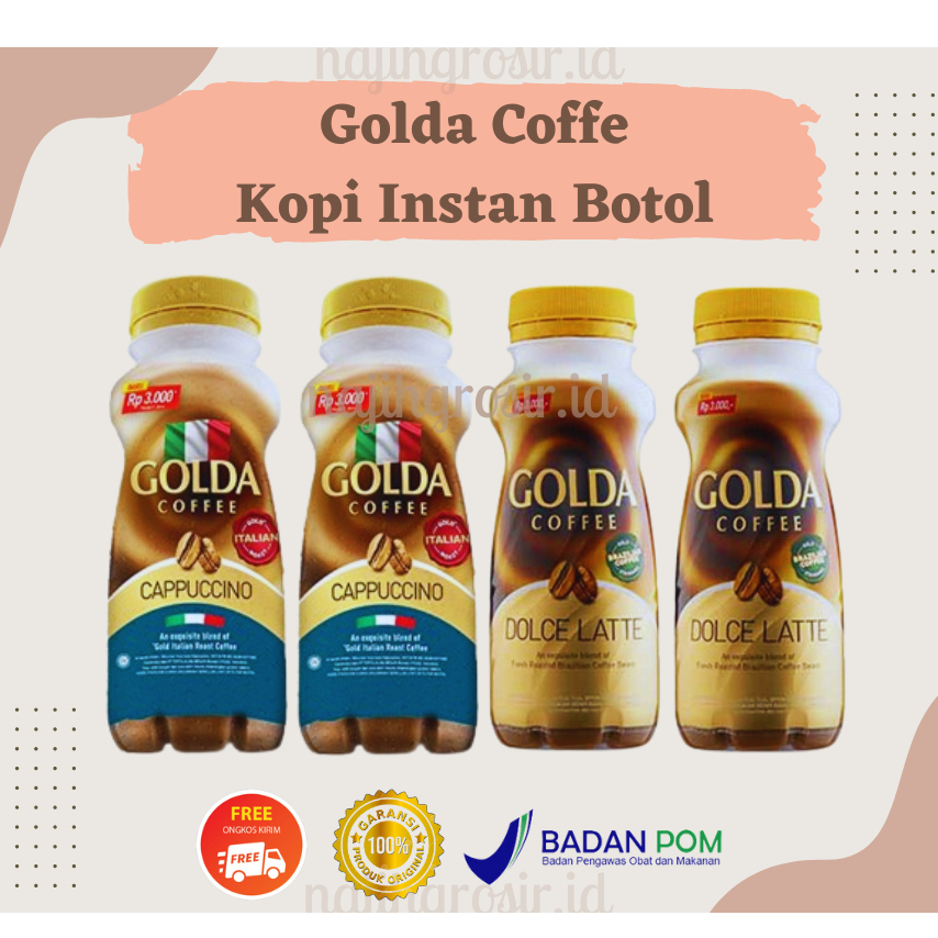 

GOLDA COFFEE KOPI INSTAN BOTOL