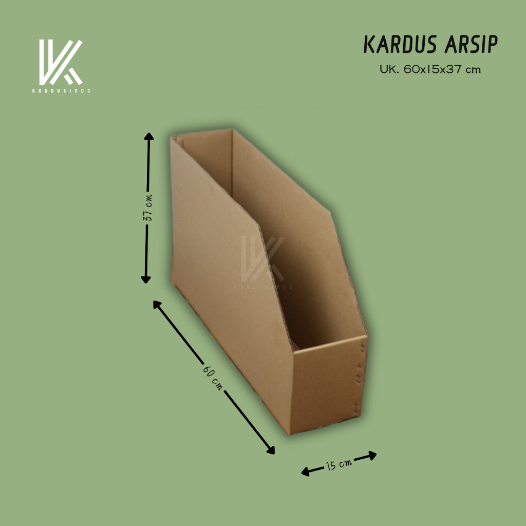 

KARDUS ARSIP POLOS BARU UK 60X15X37 CM