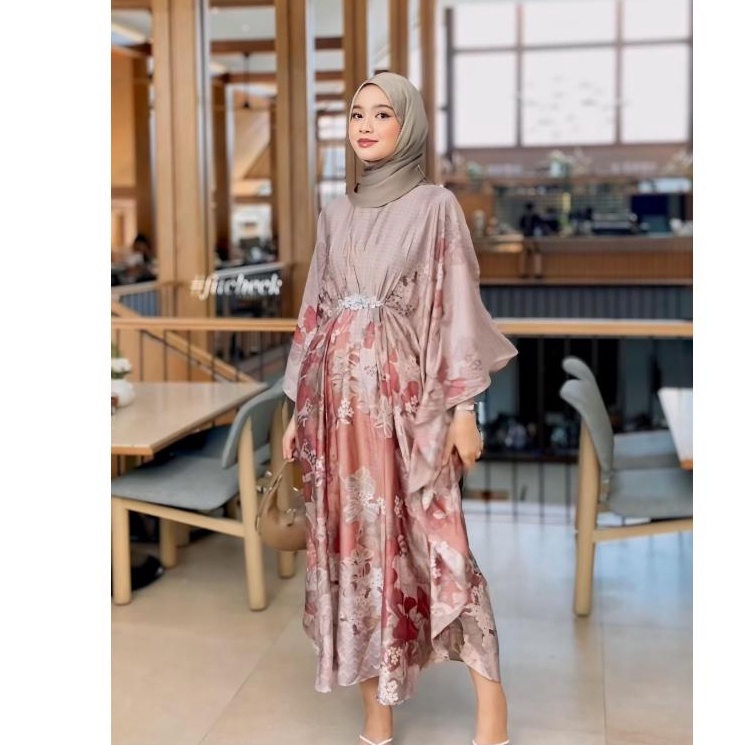 DISKON Miss Nomi  Humairaa Kaftan Lebaran  Baju Motif  Kaftan Premium  Kaftan Lebaran 224  Gamis  Ra