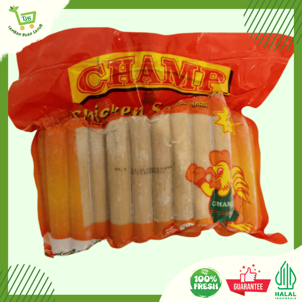 

CHAMP SOSIS AYAM 375 GR | Tambah Buah Sayur