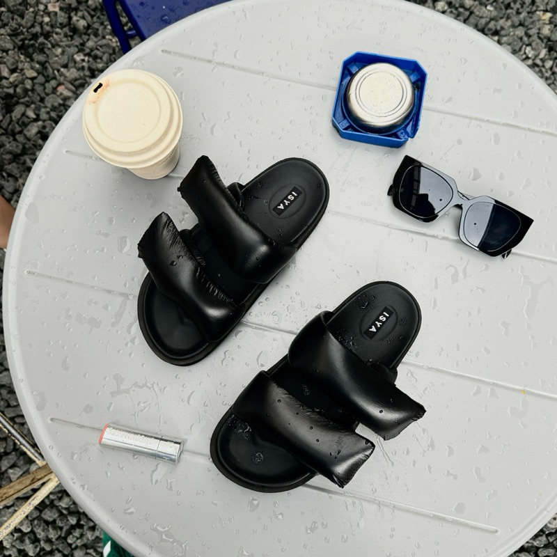 ISYA - Evelyn hitam sandal wanita