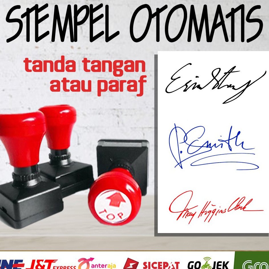 

Pasti Murah STEMPEL OTOMATIS TANDA TANGAN PARAF 1 WARNA