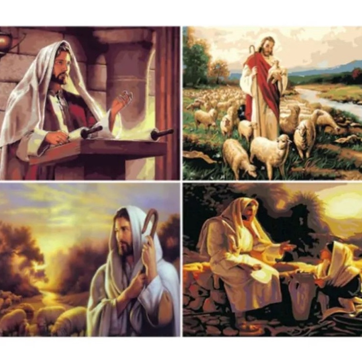 

Paint By Number Faith Collection Canvas Painting By Numbers