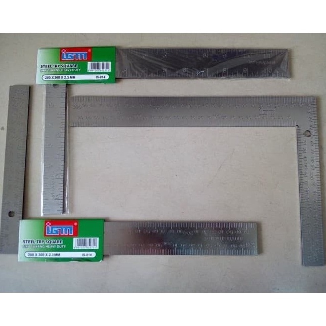 

Readystock Penggaris Siku Meter Igm 2 X 3 CM Siku Tukang Pengukur Sudut 8X12