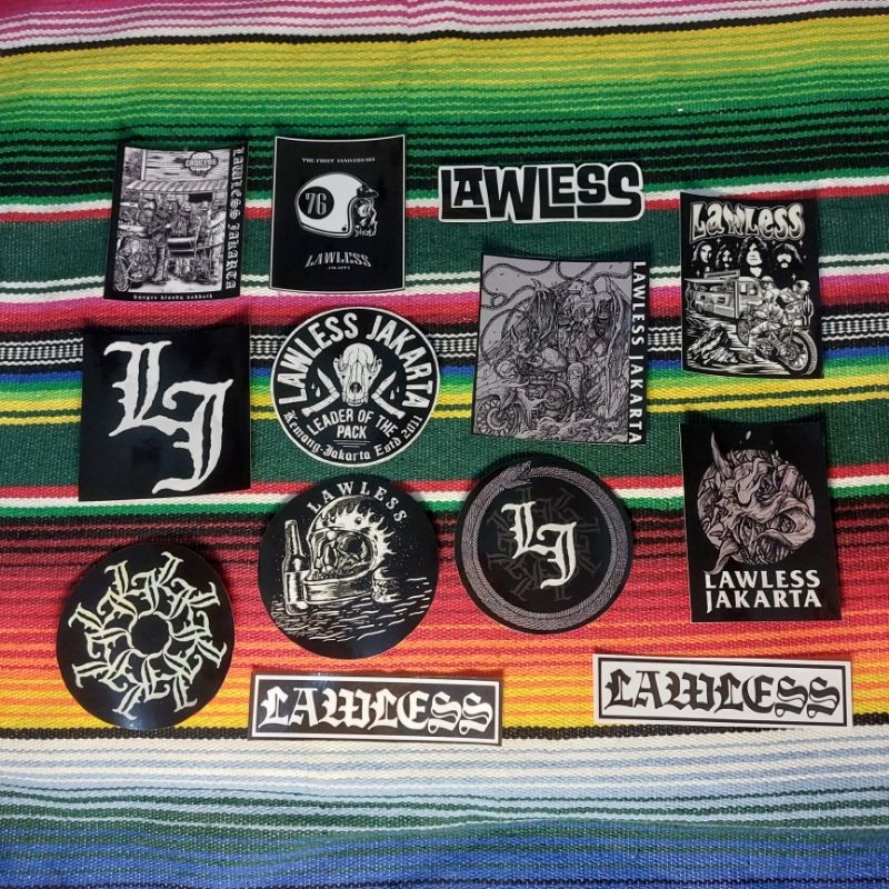 STIKER - LAWLESS JAKARTA - VOL 2