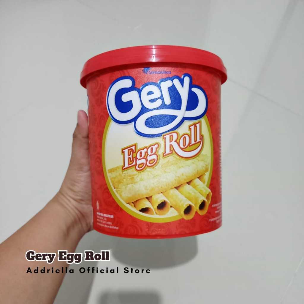 

ADDRIELLA Gery Egg Roll 210gr | Gery/Snack/Snack Murah