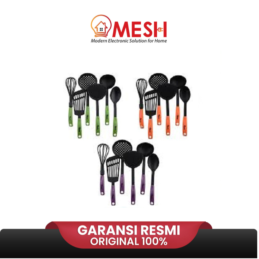 Oxone Kitchen Tools OX953 / Spatula / Sendok Set / Peralatan Masak-Peralatan Masak-Spatula-Oxone