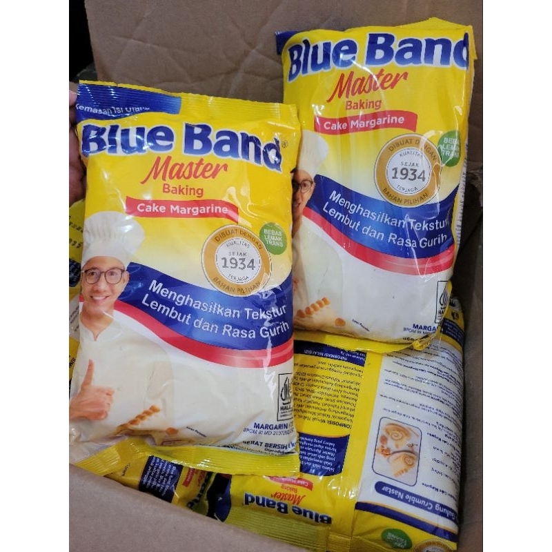 

Blueband master cake margarine 1kg / mentega blue band 1kg