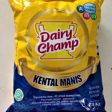 

Dairy Champ Susu Kental Manis Pouch 2,5 Kg