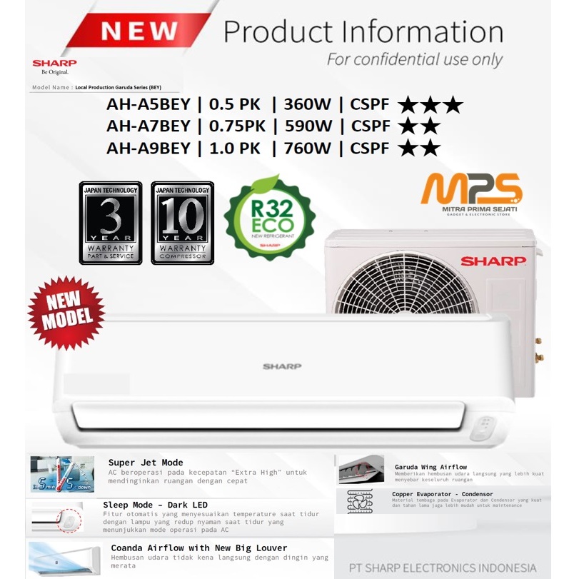 AC Sharp 1 PK AH-A9BEY - Std