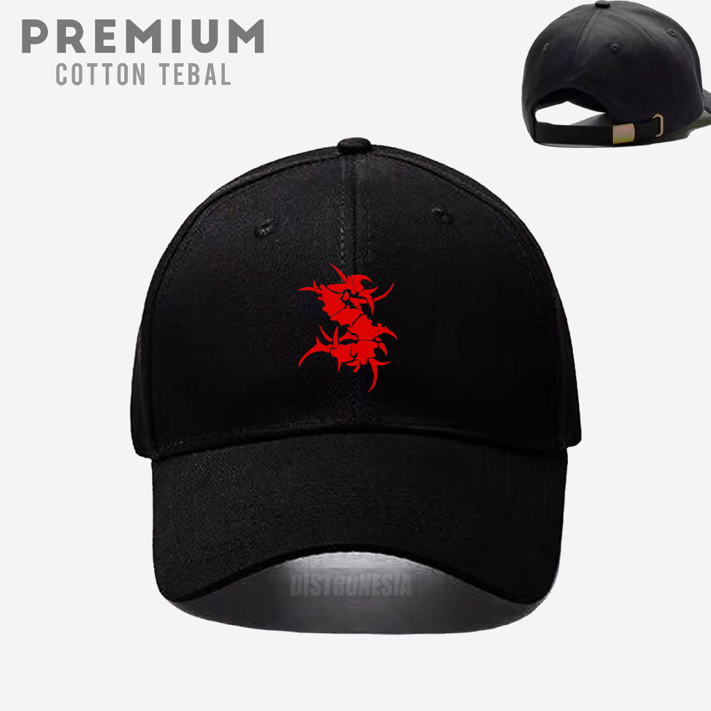 Topi Sepultura Logo Band Premium