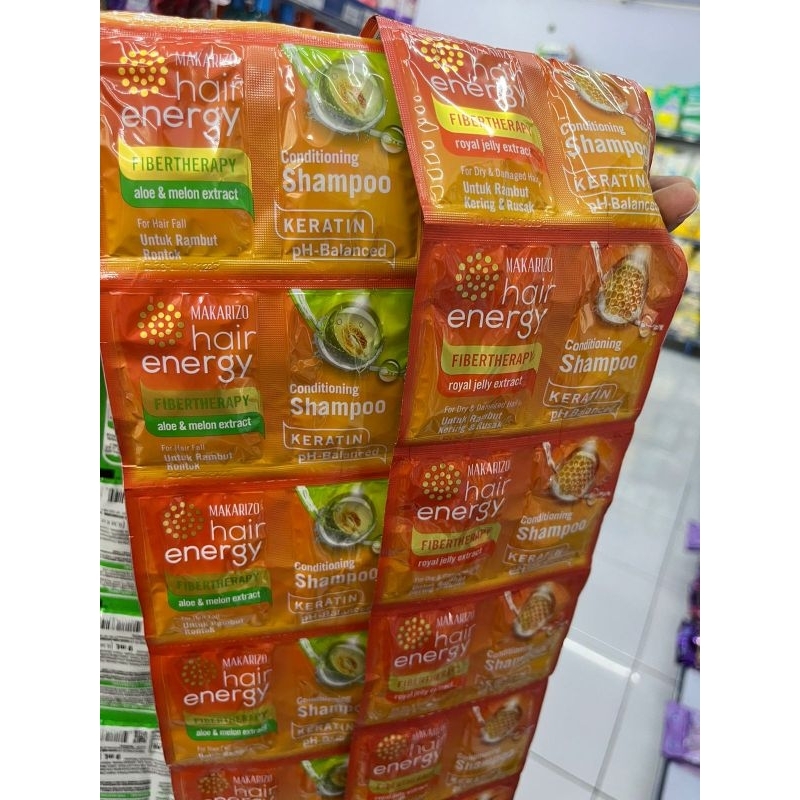MAKARIZO SHAMPOO RENTENG RENCENG ROYAL JELLY/ALOE MELON