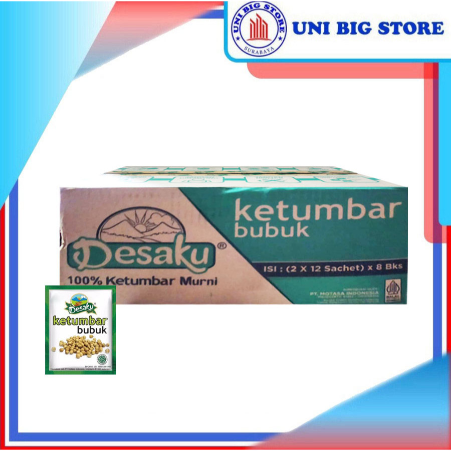 

Desaku Bubuk Ketumbar 10 gr x 192 pcs DUS Coriander Powder