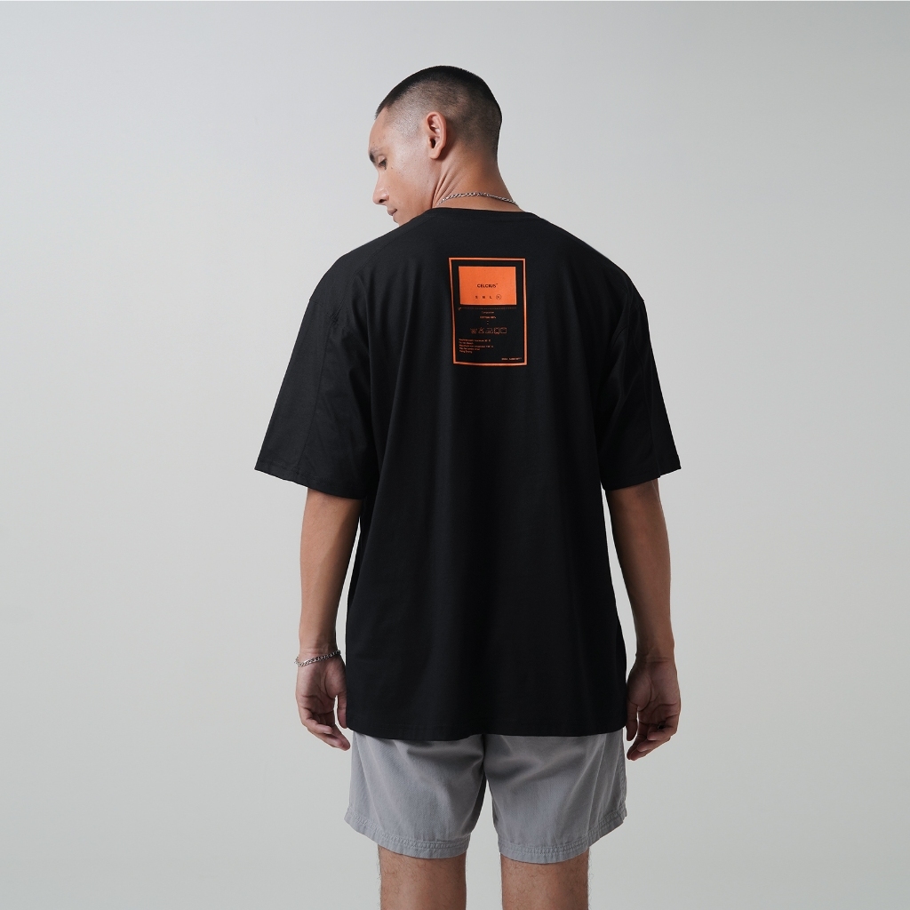 [HOT]Celcius Kaos Lengan Pendek Oversize LIN000917C Hitam