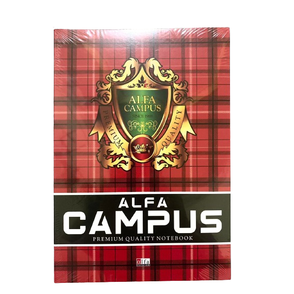 

Buku Tulis Alfa Campus 36 Lembar/Buku Tulis Alfa Campus 50 Lembar/