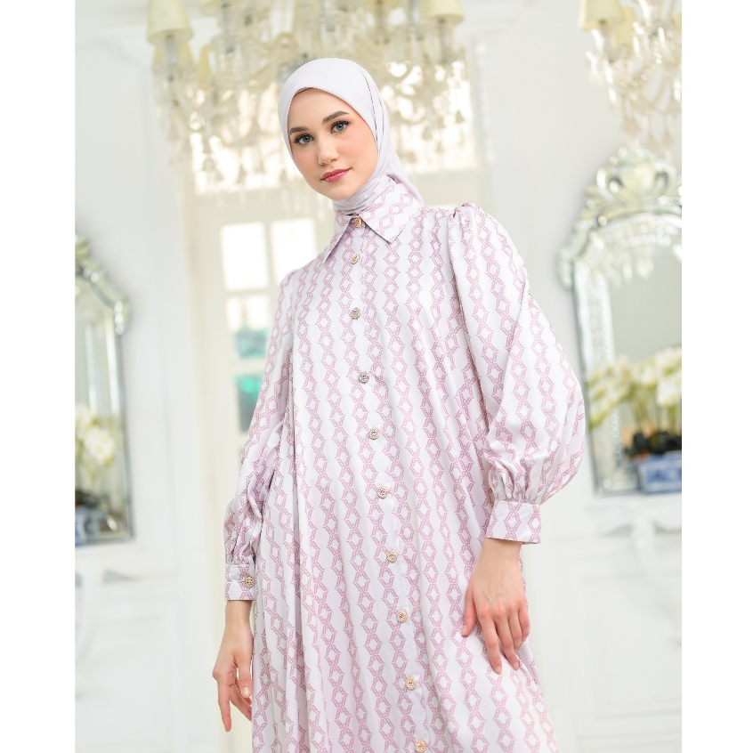 Wiwiek Hatta (WH) Ernesta Monogram Dress