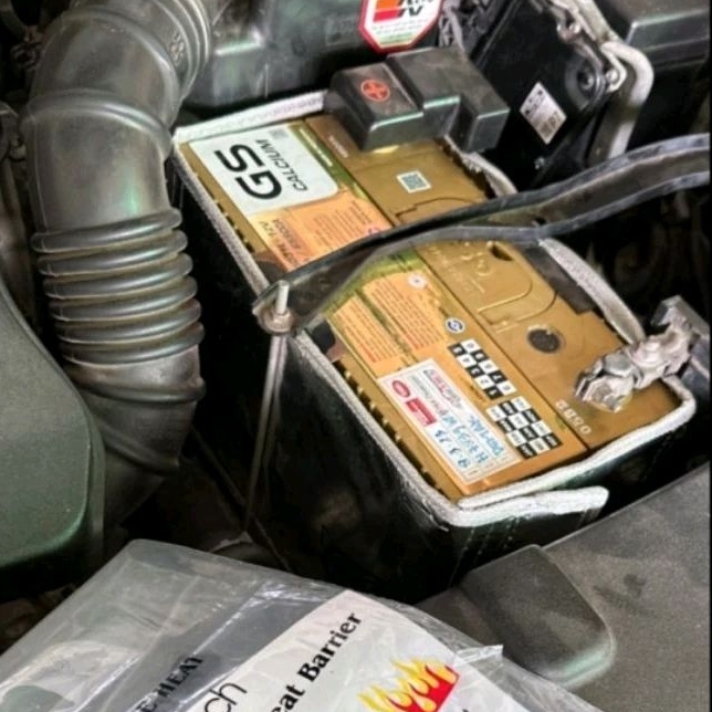 Mazda CX7 Peredam Panas dan Pelindung Aki Mobil