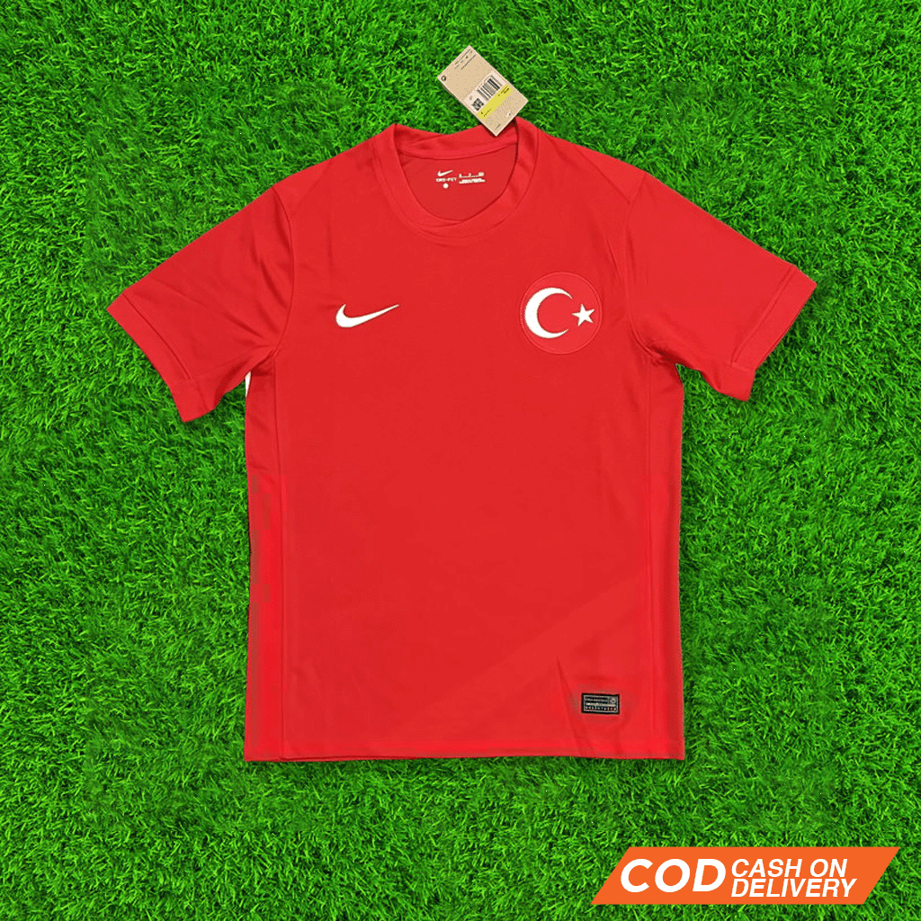 JERSEY TIMNAS TURKI AWAY EURO 2024 JERSEY BOLA BAJU BOLA JERSEY TURKEY BAJU TIMNAS TURKI