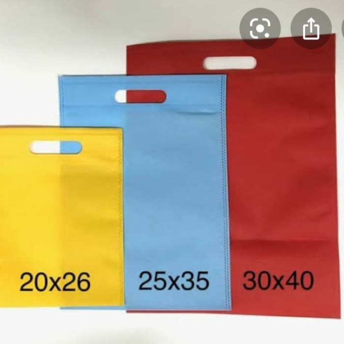 

1 Kodi isi 20 Tas Kain Spunbond / Goodie Bag Model Oval Ukuran L = 30x40 cm (Besar) Kantong Belanja Lipat Serbaguna, Goody Bag Bingkisan Murah & Ramah Lingkungan