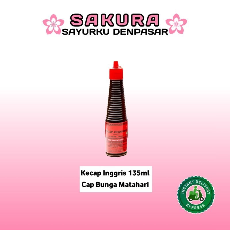 

Kecap Inggris Cap Bunga Matahari 135ml - SAKURA