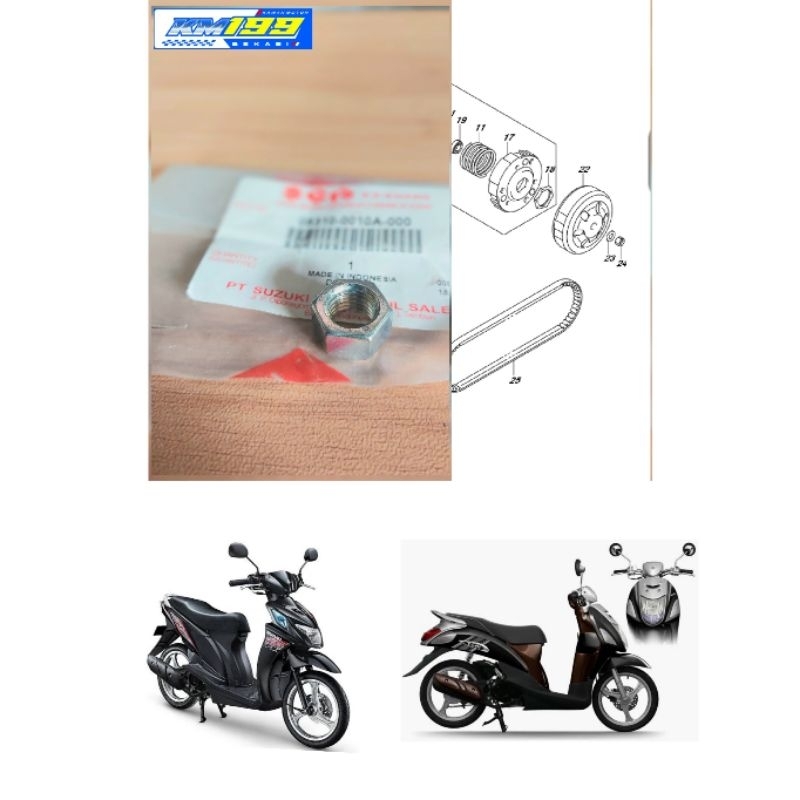 Mur As Pully Belakang Suzuki Nex Lets Original SGP