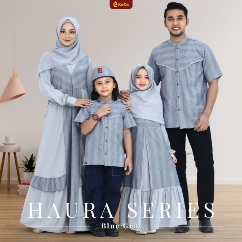 SARIMBIT HAURA BLUE GRAY BY KEKE PROMO SALEE