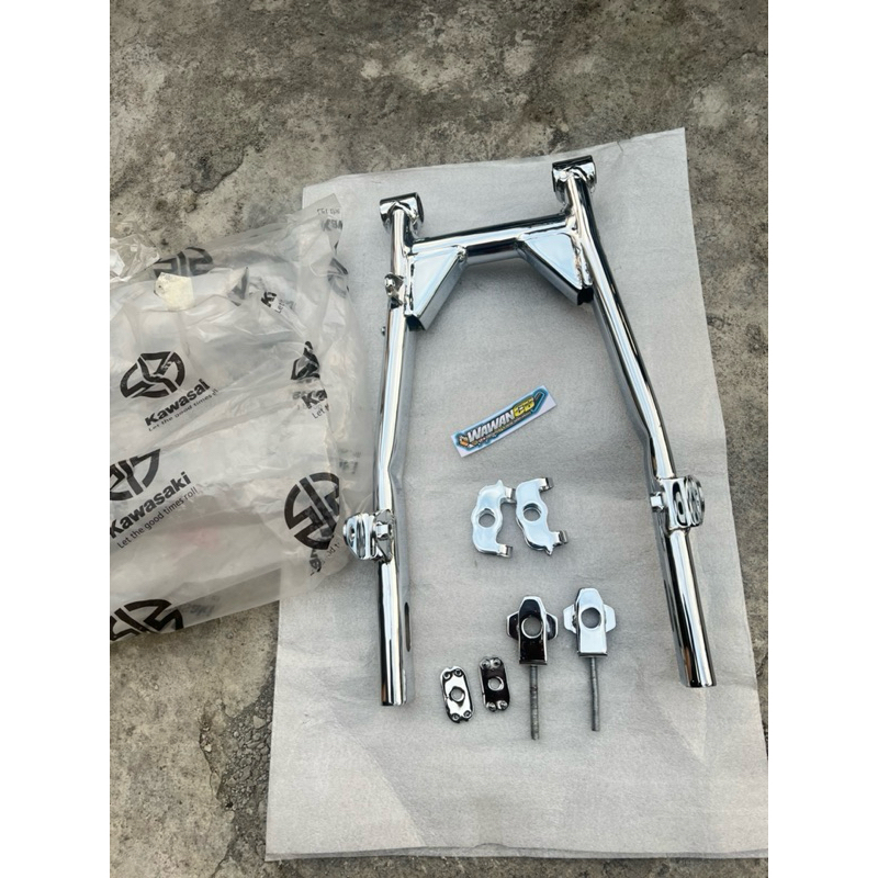 ARM W175 W 175 PNP CB BEGEL PANJANG GL 100 SUDAH KROM DETAIL