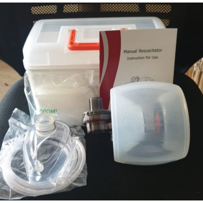 Inc Ppn AMBU BAG Dewasa Silicone Ambu