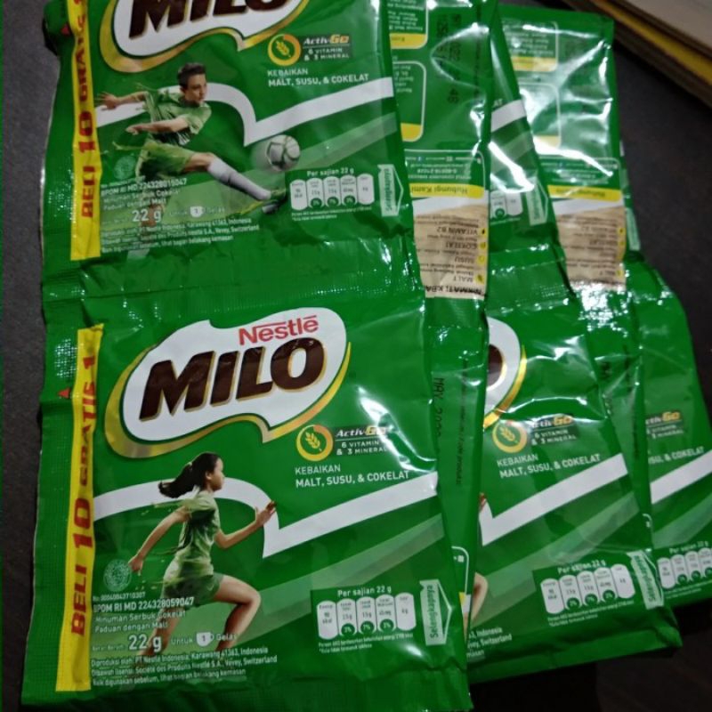 

Milo Aktiv-GO Sachet Renceng 22g Isi 10pcs