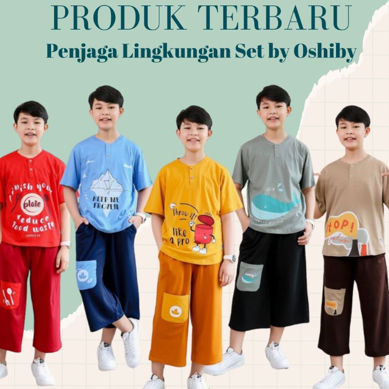 OSHIBY || PENJAGA LINGKUNGAN, SETELAN COWOK KEREN