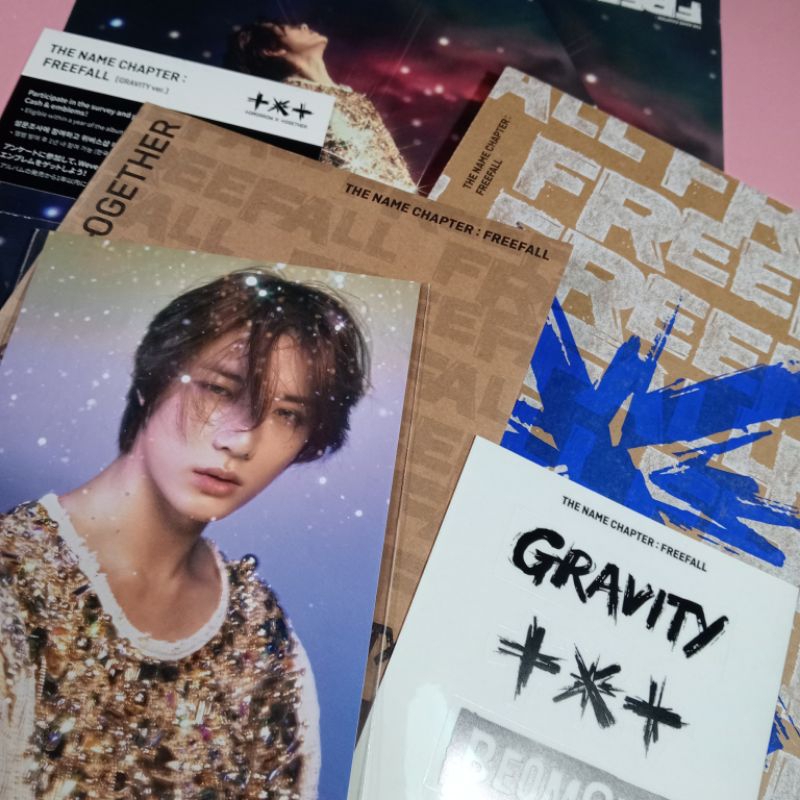 album only gravity beomgyu