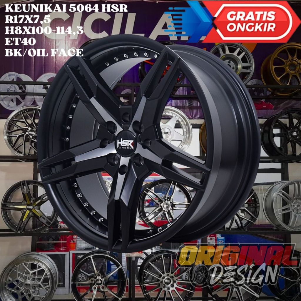 Velg Mobil CONFERO , ALVEZ , AVANZA , XENIA , HSR KEUNIKAI RING 17 R17