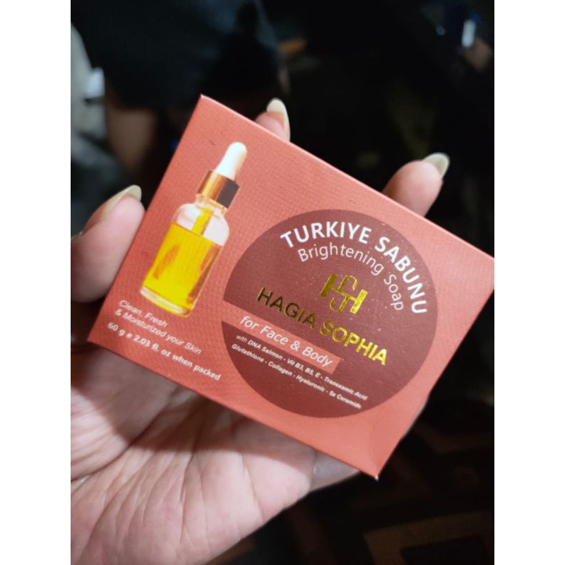 SABUN HAGIA SOPHIA | SABUN WAJAH DAN BADAN | SABUN SERUM | BY TURKIYE SABUNU🇹🇷