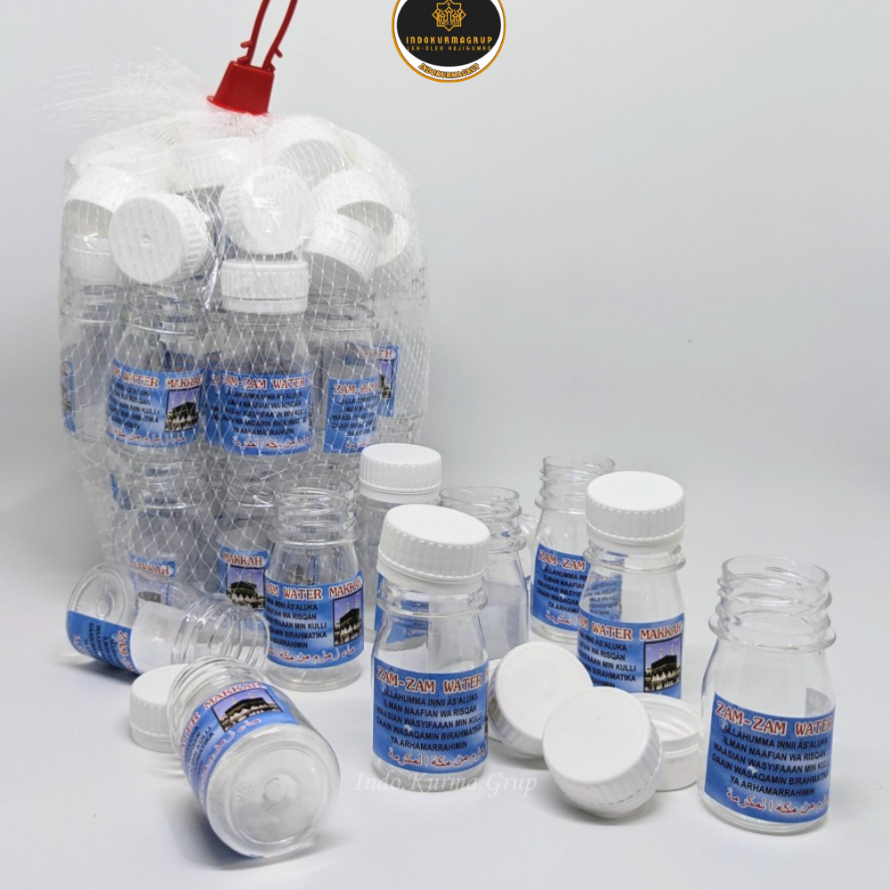Botol Zam-Zam [50ML]/Botol/Botol Air Zam-Zam/Botol Kecil [BOTOL KOSONG]-[1KERANJANG]