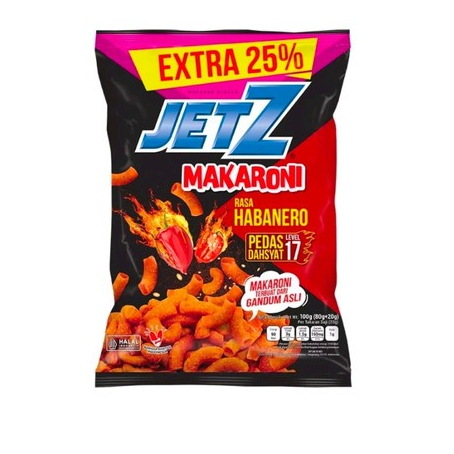 

jetZ makaroni habanero 100g - jet Z makaroni habanero