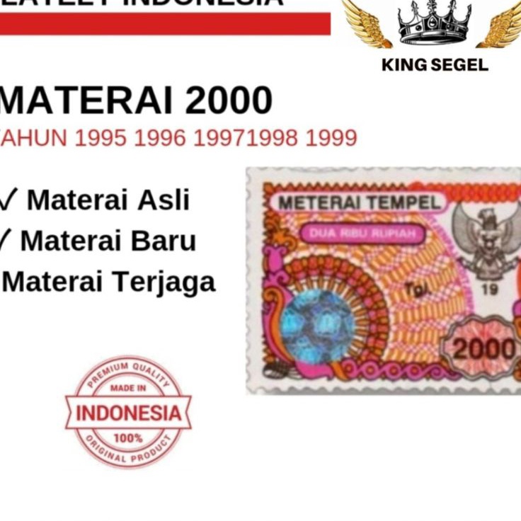 

Terkini MATERAI 2 TAHUN 1995 1996 1997 1998 1999