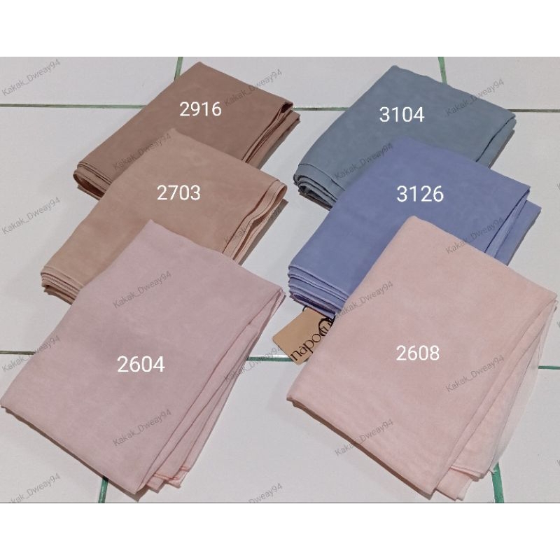 hijab paris polos napocut