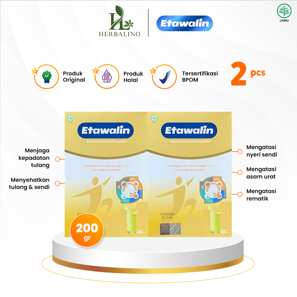 

2 Box Asli Susu Kambing Etawa Herbal Atasi Sendi Dan Tulang Bpom Original