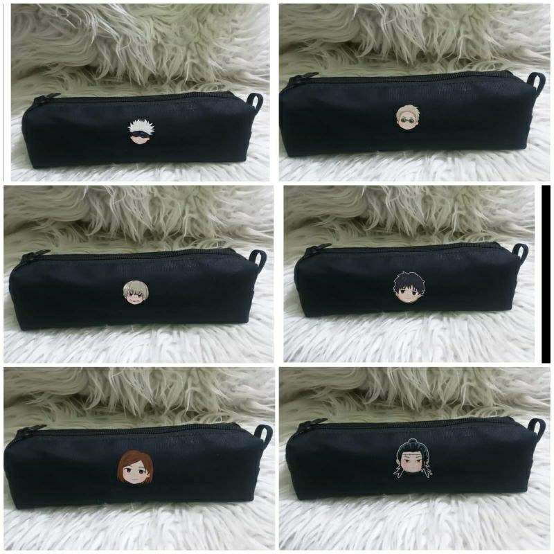 

kotak pinsil anime jujutsu kaisen tempat pensil gojo pen case megumi nanami sukua itadori tepak Jujutsu kaisen toji fushiguro yuta inumaki