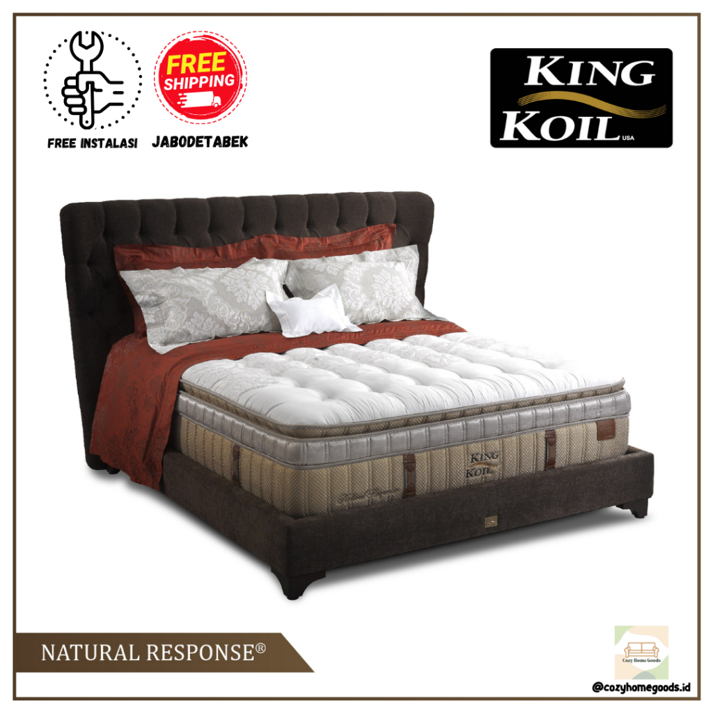 Springbed King Koil - Natural Respone - Matrass - Kasur - Tempat Tidur - High Quality