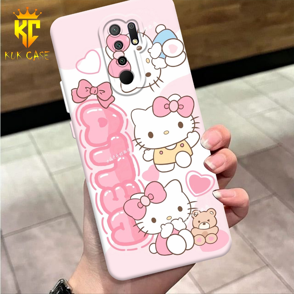 Case Motif REDMI 9 Aesthetic Bahan Softcase silicon Lentur - Skin /  Casing Handpone
