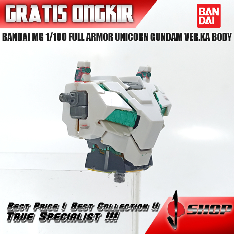 BANDAI MG 1/100 FULL ARMOR UNICORN GUNDAM VER.KA BODY (PAINTED) MG1112