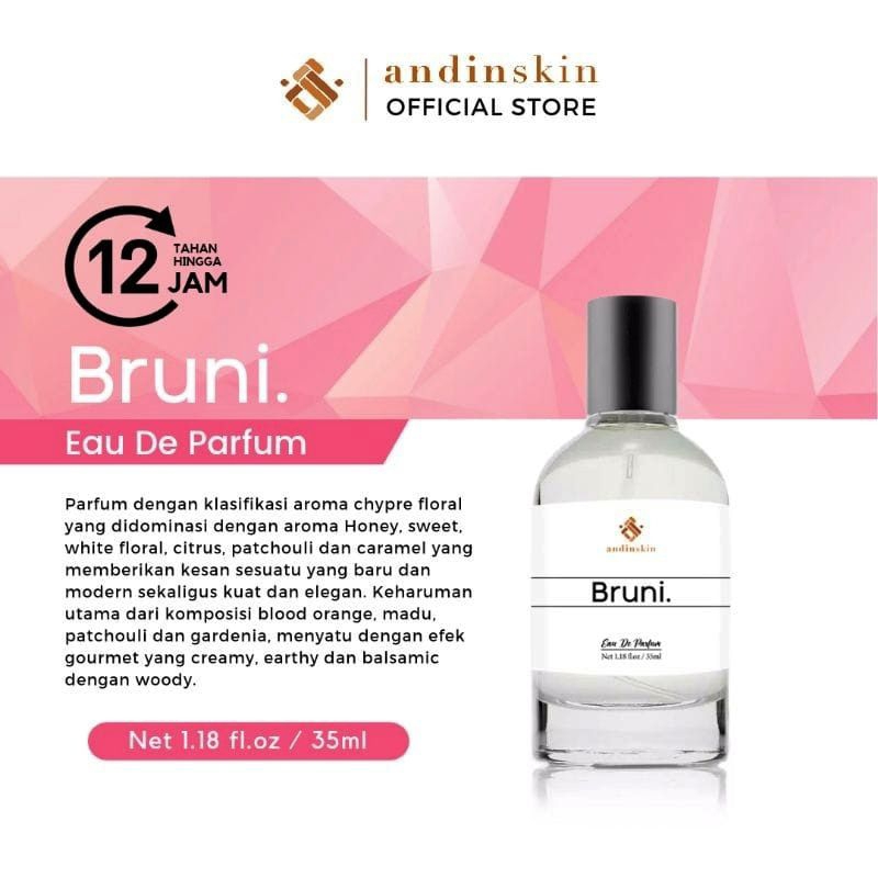 New Andinskin Bruni Eau Deu Parfum For Women