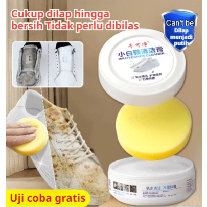 ✨【Beli 2 gratis 1】Krim Pembersih Sepatu Putih Serbaguna260g/Pembersih Sepatu / White Shoe Cleaner / 