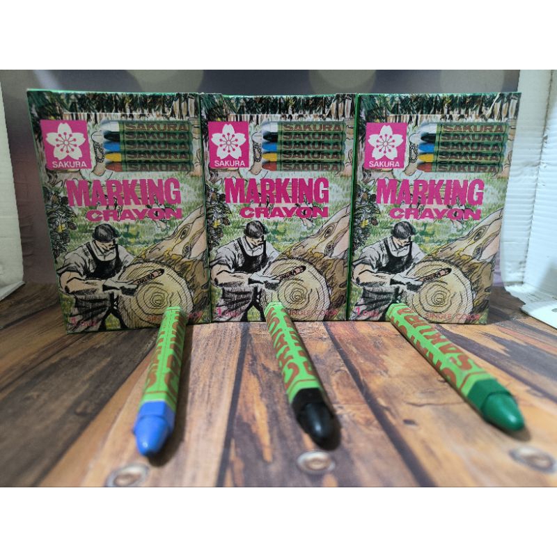 

Crayon marking Sakura made in japan