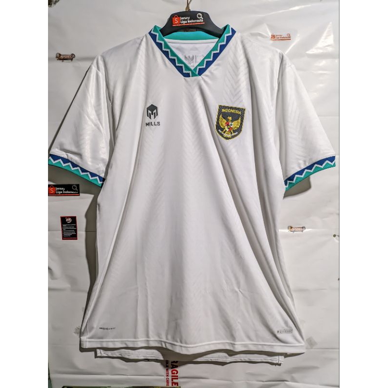 Jersey Timnas Indonesia Away Original Mills Player Issue