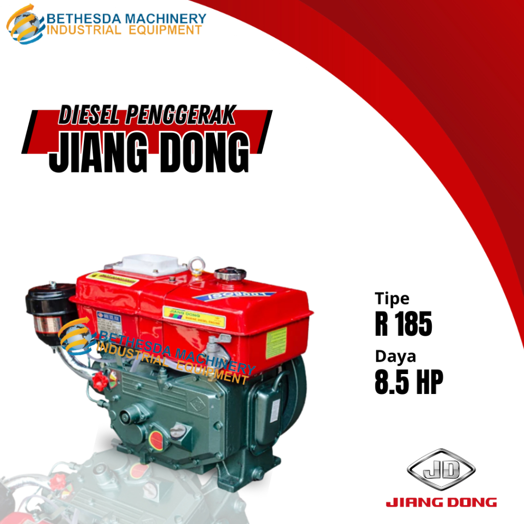 Diesel Jiangdong 8.5 PK Hopper Diesel Penggerak 8 5 HP R185