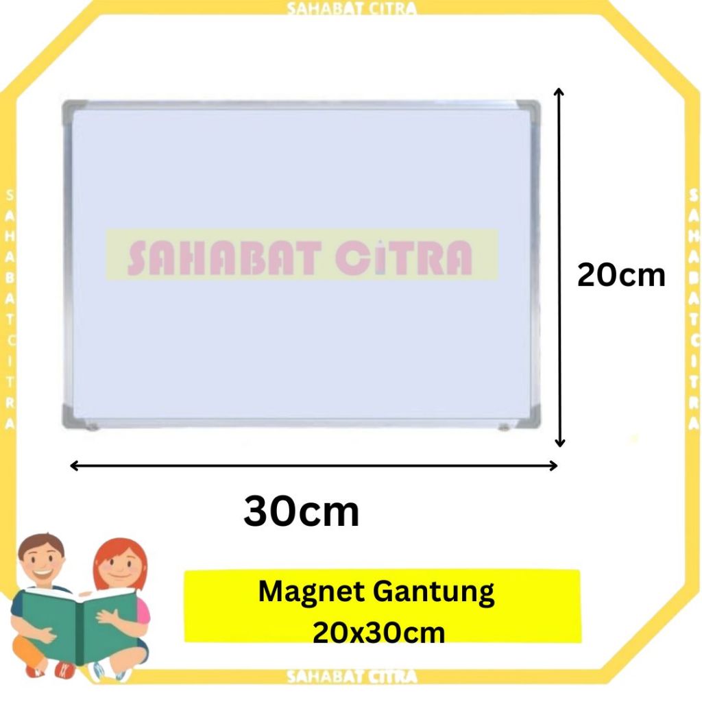 

PAPAN TULIS / WHITE BOARD GANTUNG MAGNET 20X30 白板 磁铁