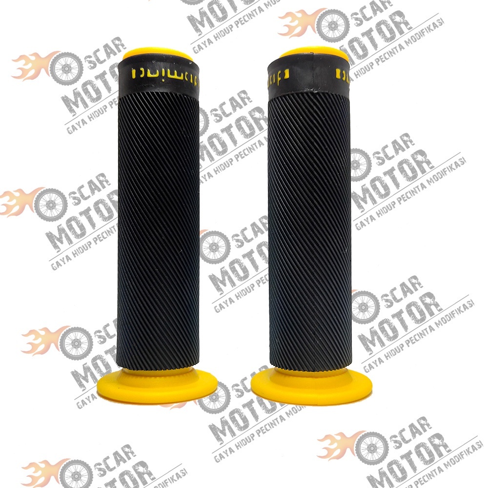 Grip Bulu Domino Super Soft Handgrip Stang Handfat Pro Peganggan Stir Universal Hand Grip Motor moto