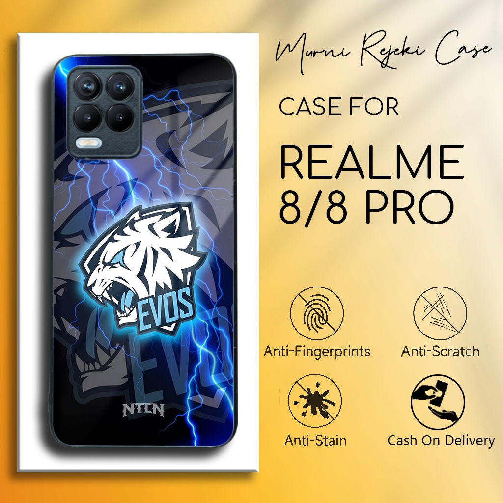 Case Realme 8 8 Pro Terbaru - Casing Realme 8 8 pro - Motif Evos - Hardcase Premium Glossy - Softcas